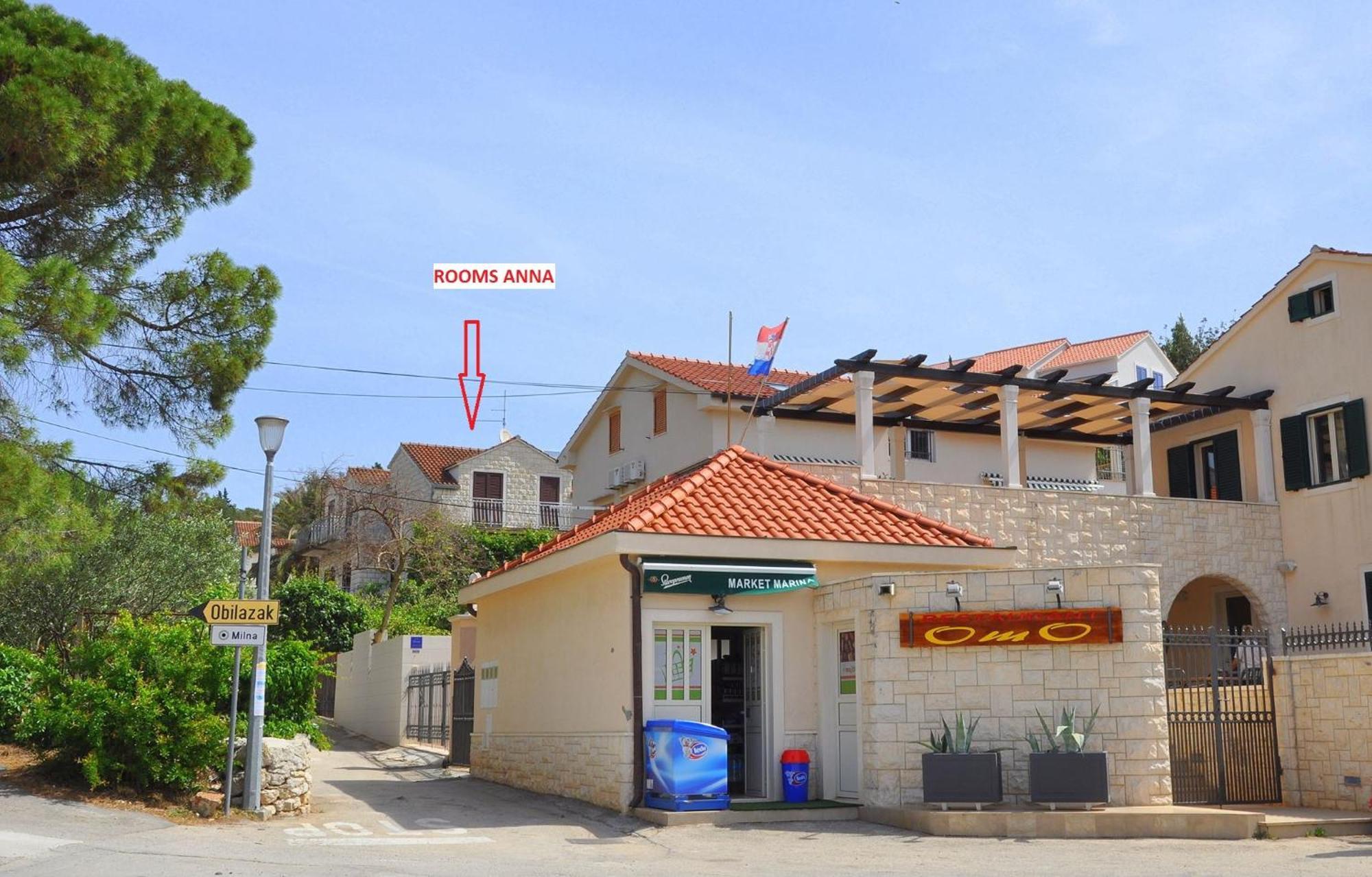 Rooms Anna Milna  Dış mekan fotoğraf